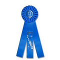 16" Stock Rosettes/Trophy Cup On Medallion - 1ST PLACE